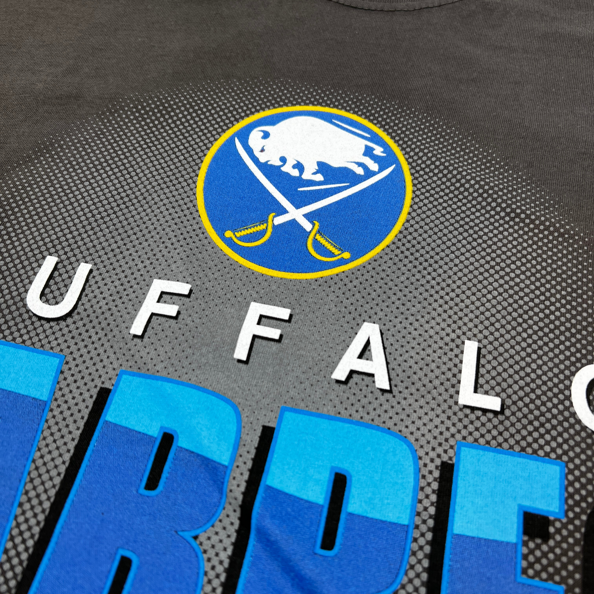 '47 Brand Buffalo Sabres Gray Short Sleeve Shirt