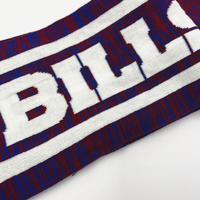 Buffalo Bills Double Sided Plaid Scarf