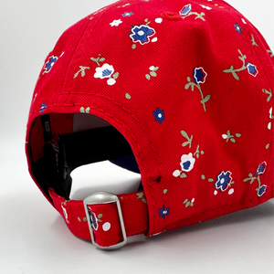 Women's New Era Bills Red Floral Adjustable Hat