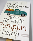 Buffalo Pumpkin Patch Ground Sign