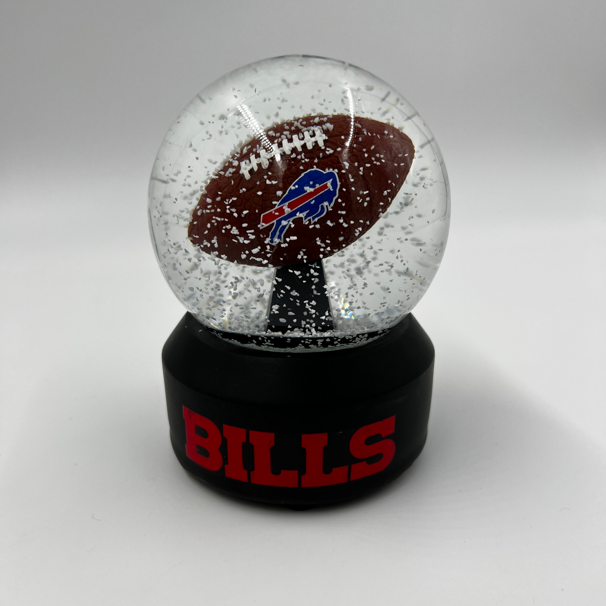 Buffalo Bills Football Holiday Snow Globe