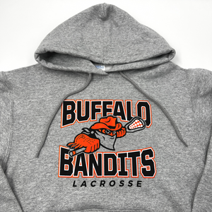 Buffalo Bandits Lacrosse Gray Hoodie
