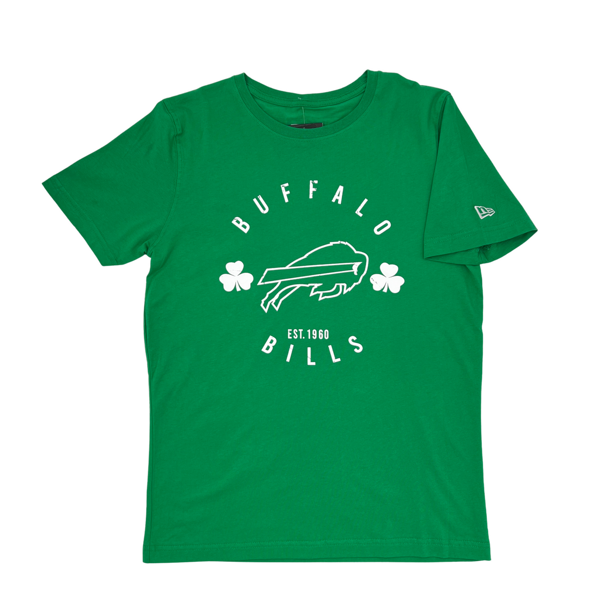 New Era Bills Est. 1960 Green Shamrock T-Shirt | The BFLO Store