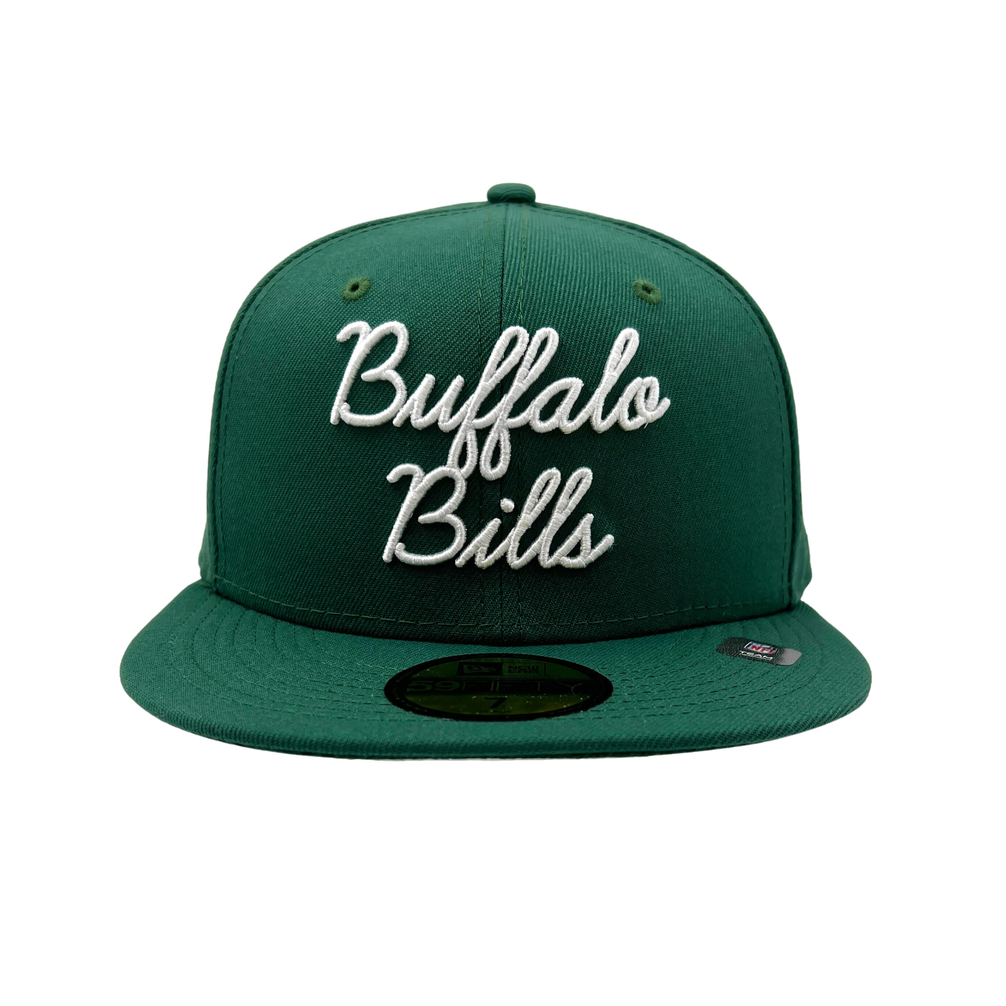 Buffalo Bills Hat Cap Adjustable Green New Era Camo Buffalo