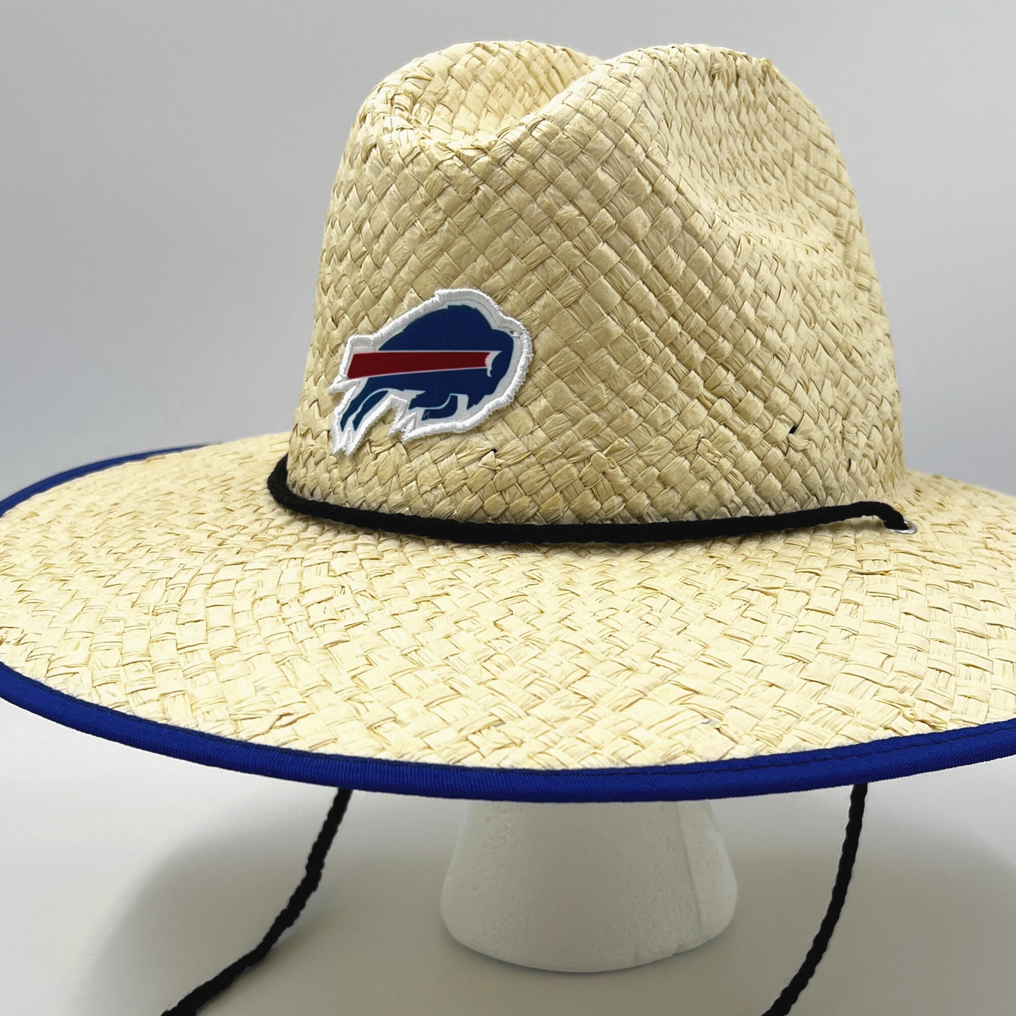 Buffalo Bills Royal Blue Edge Straw Hat