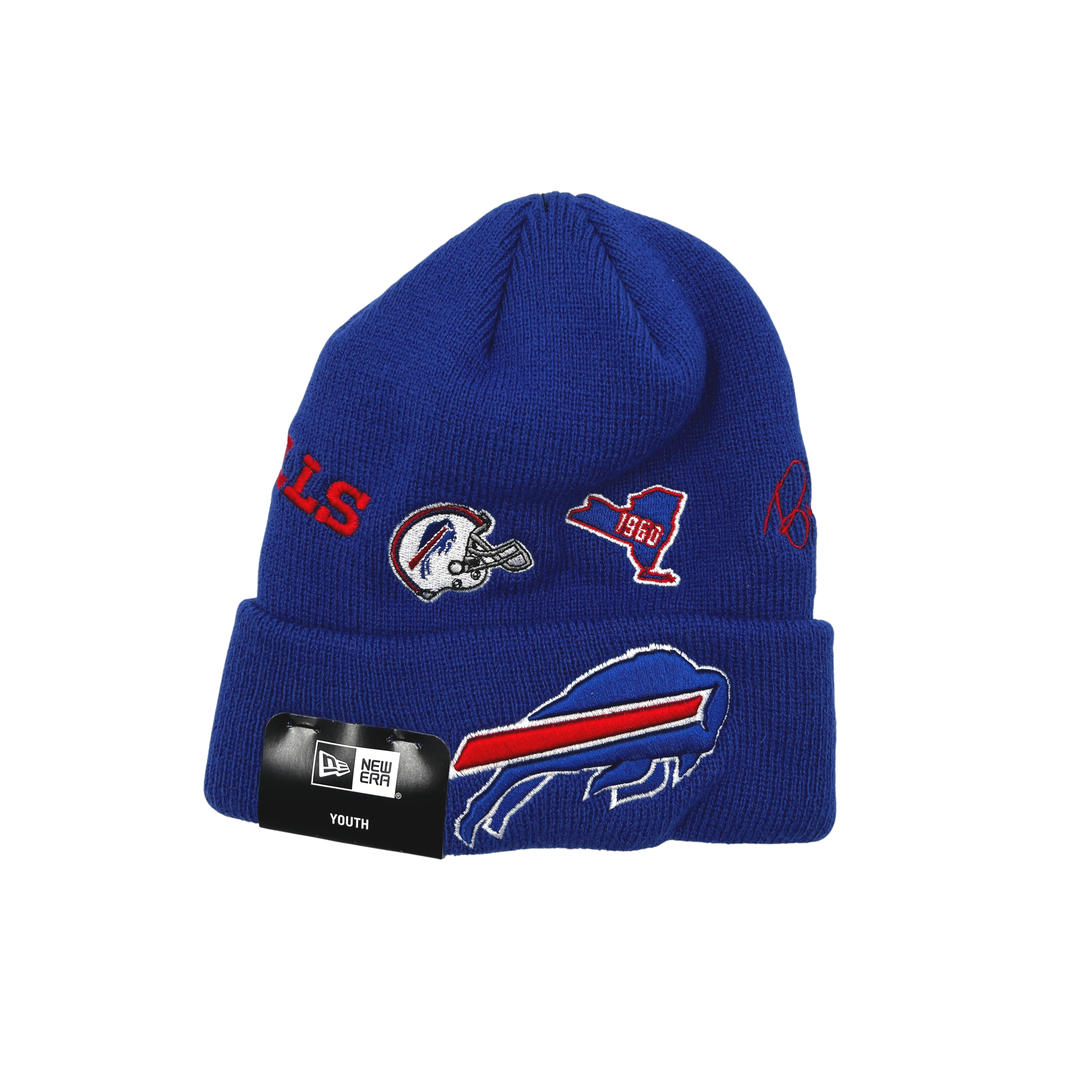 KTZ Buffalo Bills Trapskin Knit Hat in Blue for Men