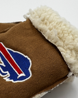 Women's Buffalo Bills Brown Sherpa Lined Gloves
