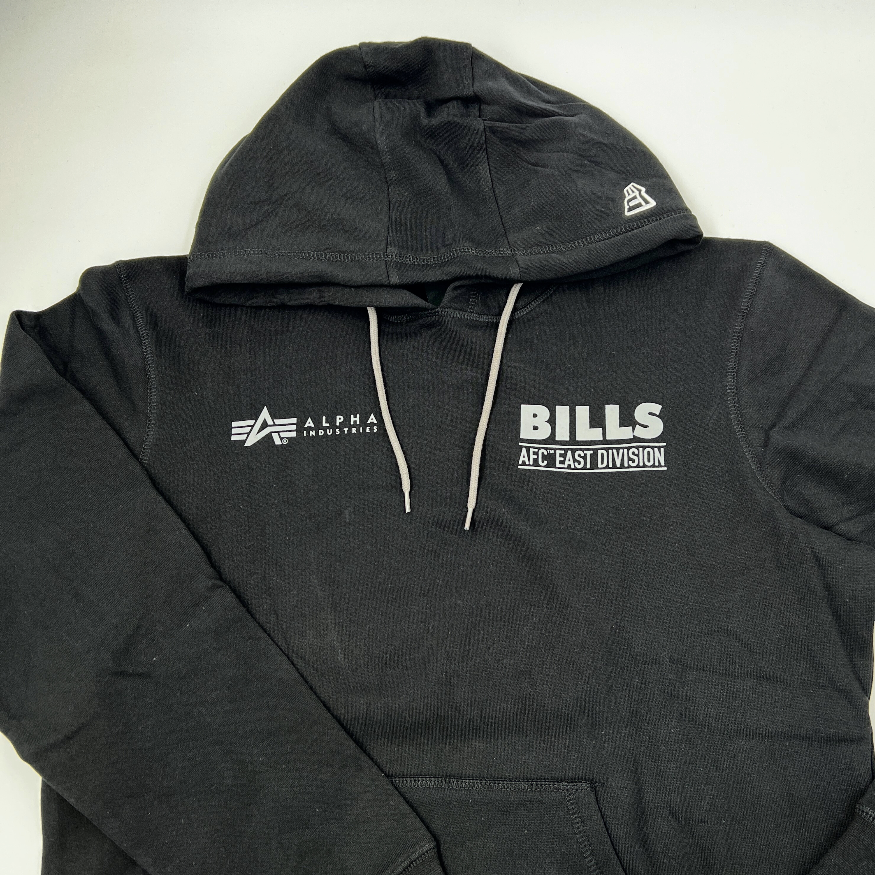 New Era Bills With Standing Buffalo Black Hoodie