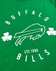 New Era Bills Est. 1960 Green Shamrock Short Sleeve Shirt