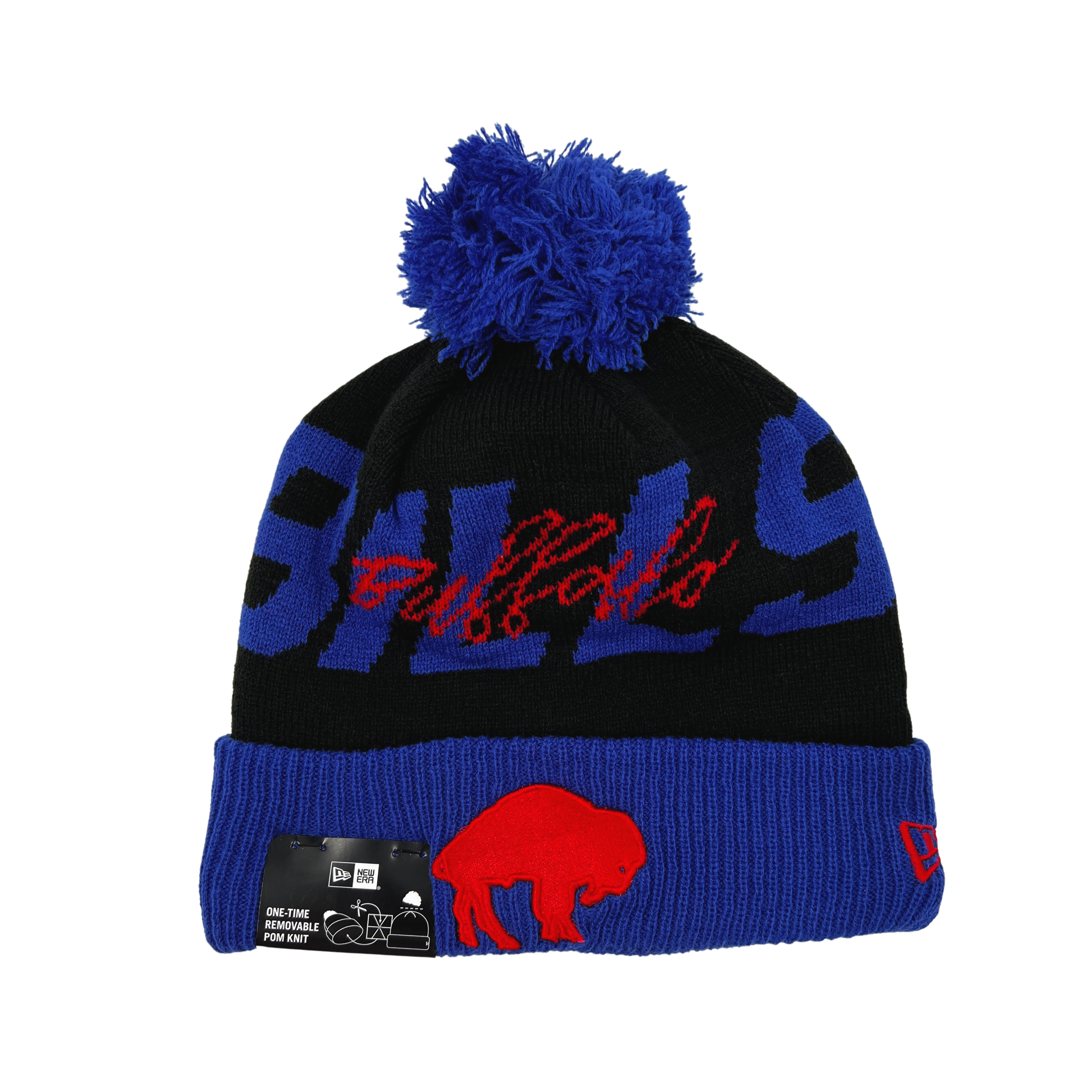 Buffalo Bills Standing Buffalo NFL 2022 Draft Beanie