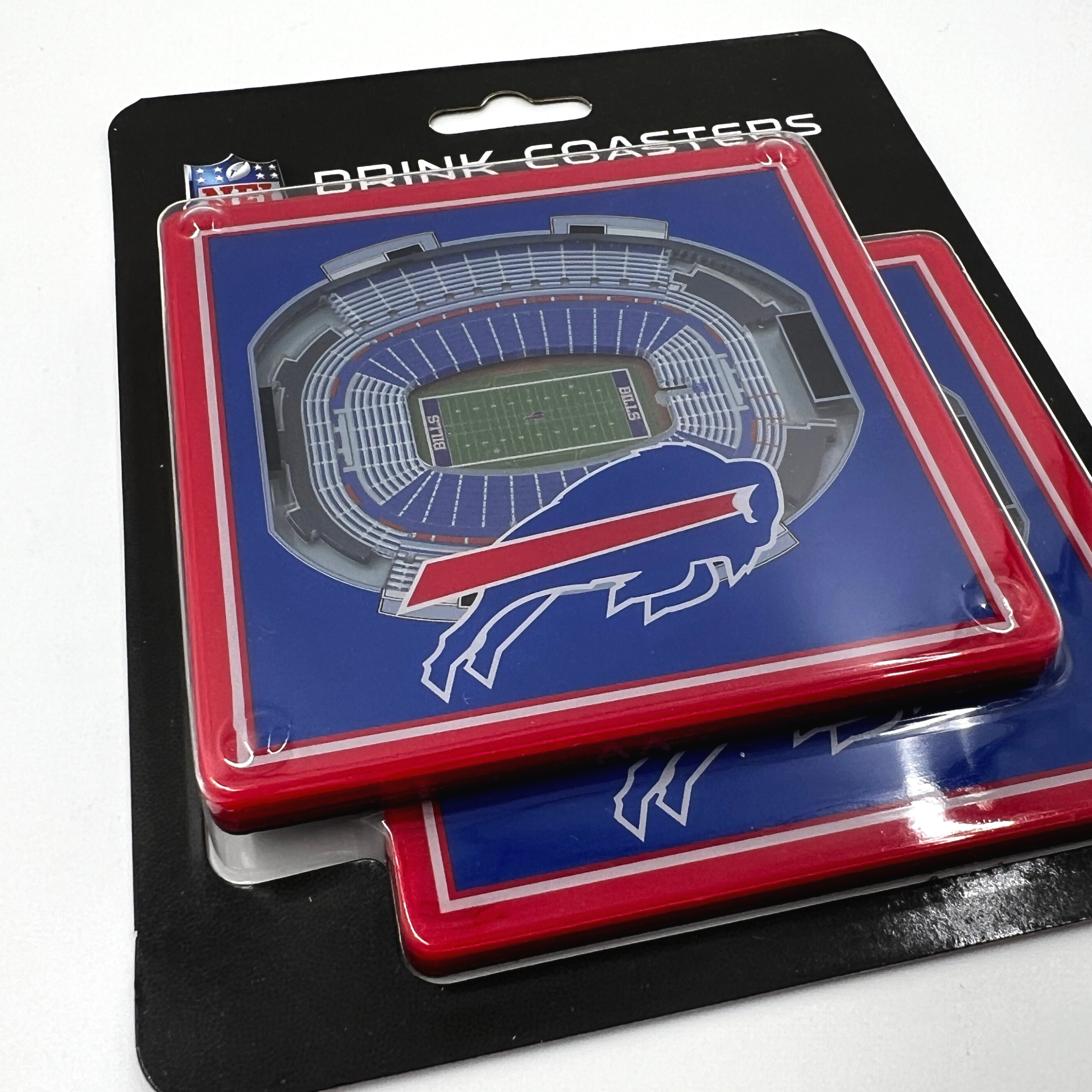 Buffalo Bills Coasters - Let's Go Buffalo