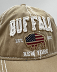 Buffalo, NY Tan Adjustable Hat