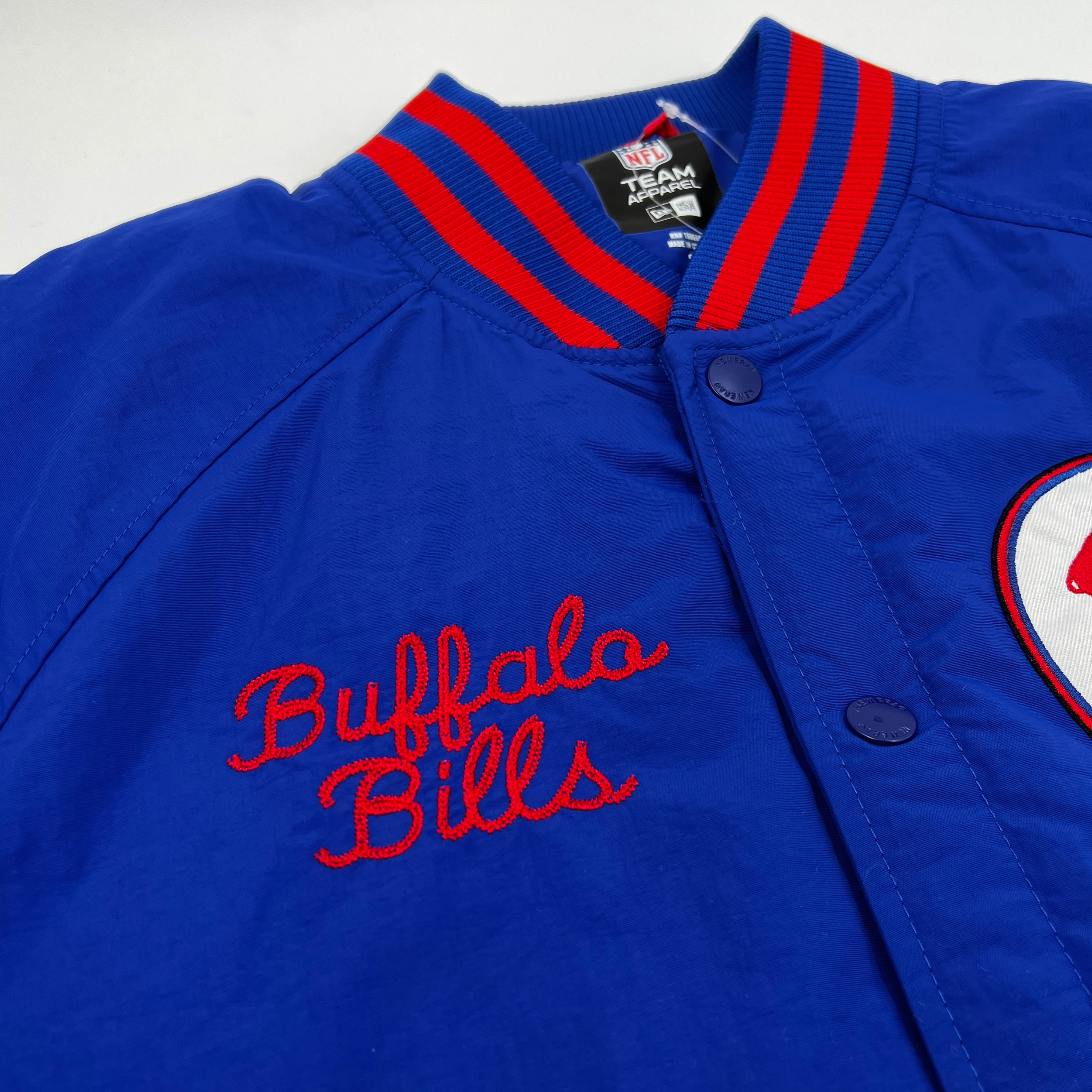 New Era Bills Est. 1960 Quarter Zip Fleece Hoodie