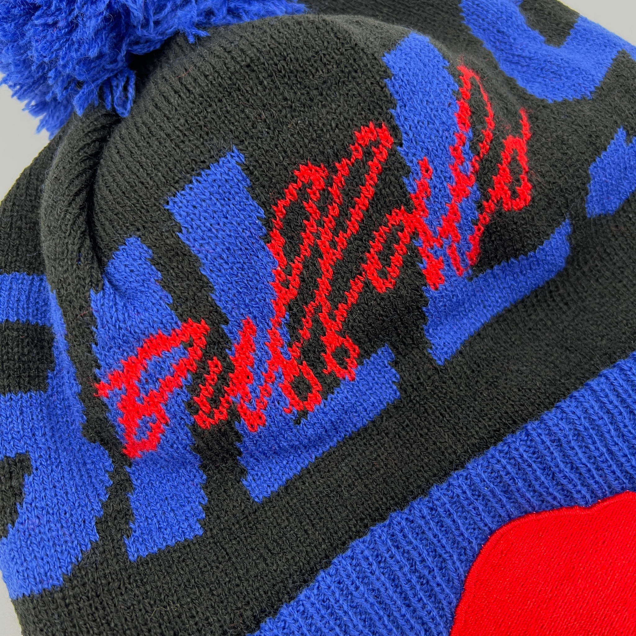 Buffalo Bills Standing Buffalo NFL 2022 Draft Beanie