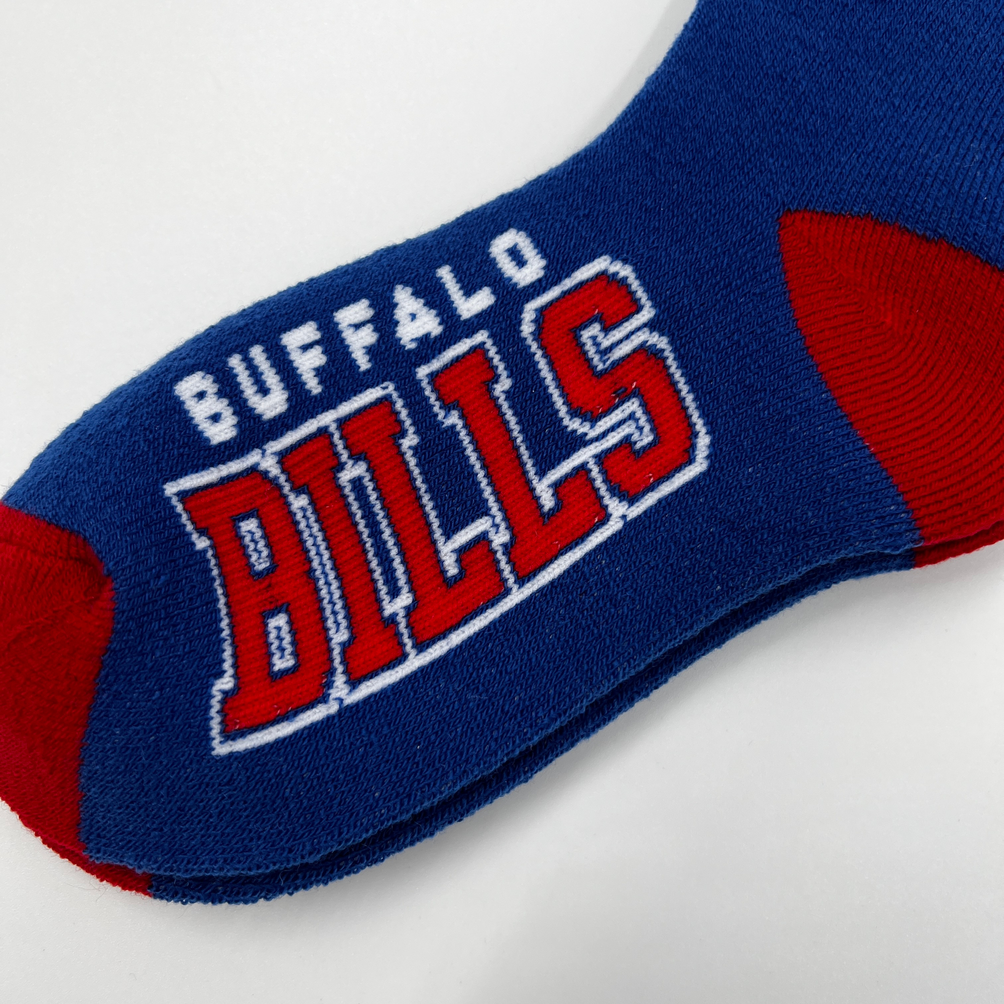 Buffalo Bills Four Stripe Deuce Socks