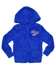 bflo store Youth Buffalo Bills Royal Blue Full Zip Sherpa Hoodie