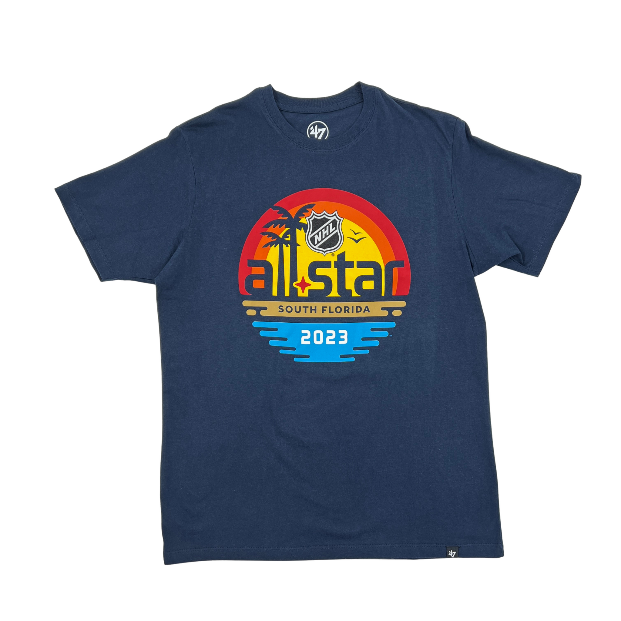 '47 Brand NHL 2023 All Star Navy Short Sleeve Shirt