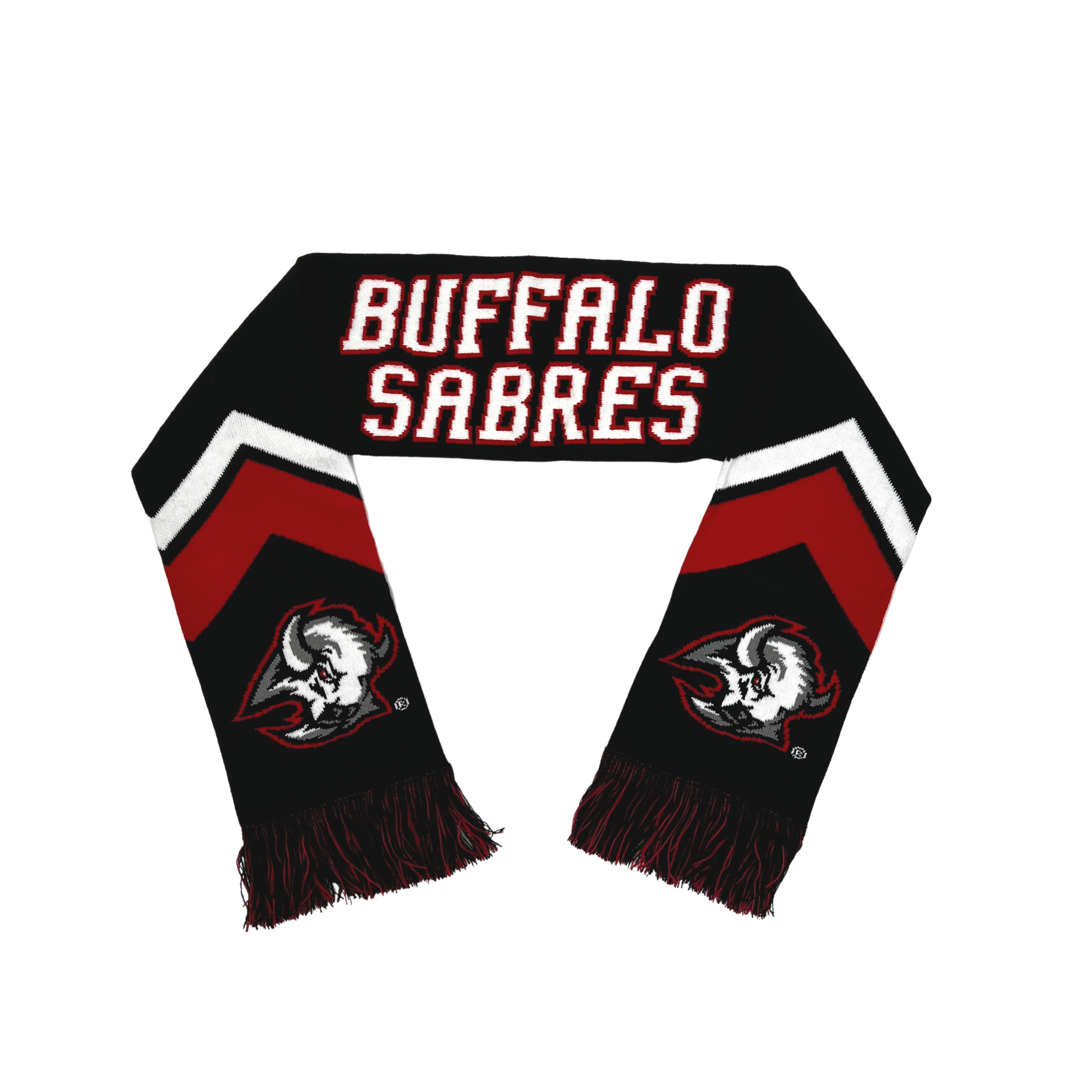 Buffalo Sabres Black and Red Goat Head Scarf The BFLO Store