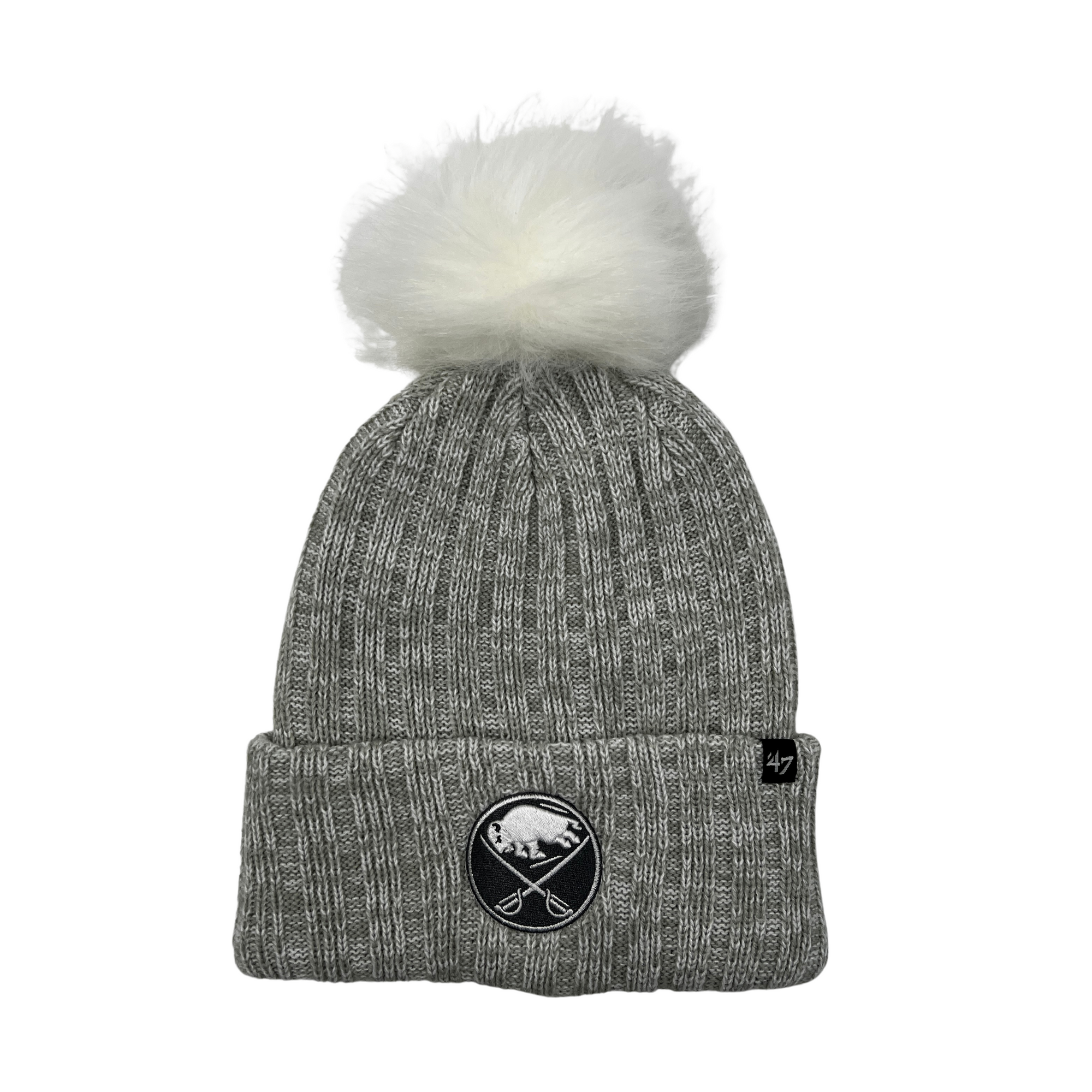 Women&#39;s &#39;47 Brand Buffalo Sabres Grey Knit Winter Hat