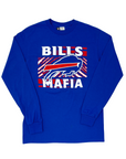 Zubaz Bills Mafia Royal Blue Short Sleeve Shirt