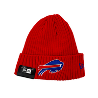 New Era Bills Charging Buffalo Knit Trapper Fleeced Hat