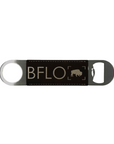 BFLO Leather and Steel Bottle Opener