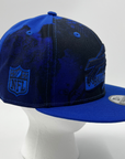 New Era Bills 2022 Sideline AFC Blue & Black Snapback Hat