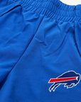 Women's Buffalo Bills Royal Blue Running Shorts With Tie Dye Liner