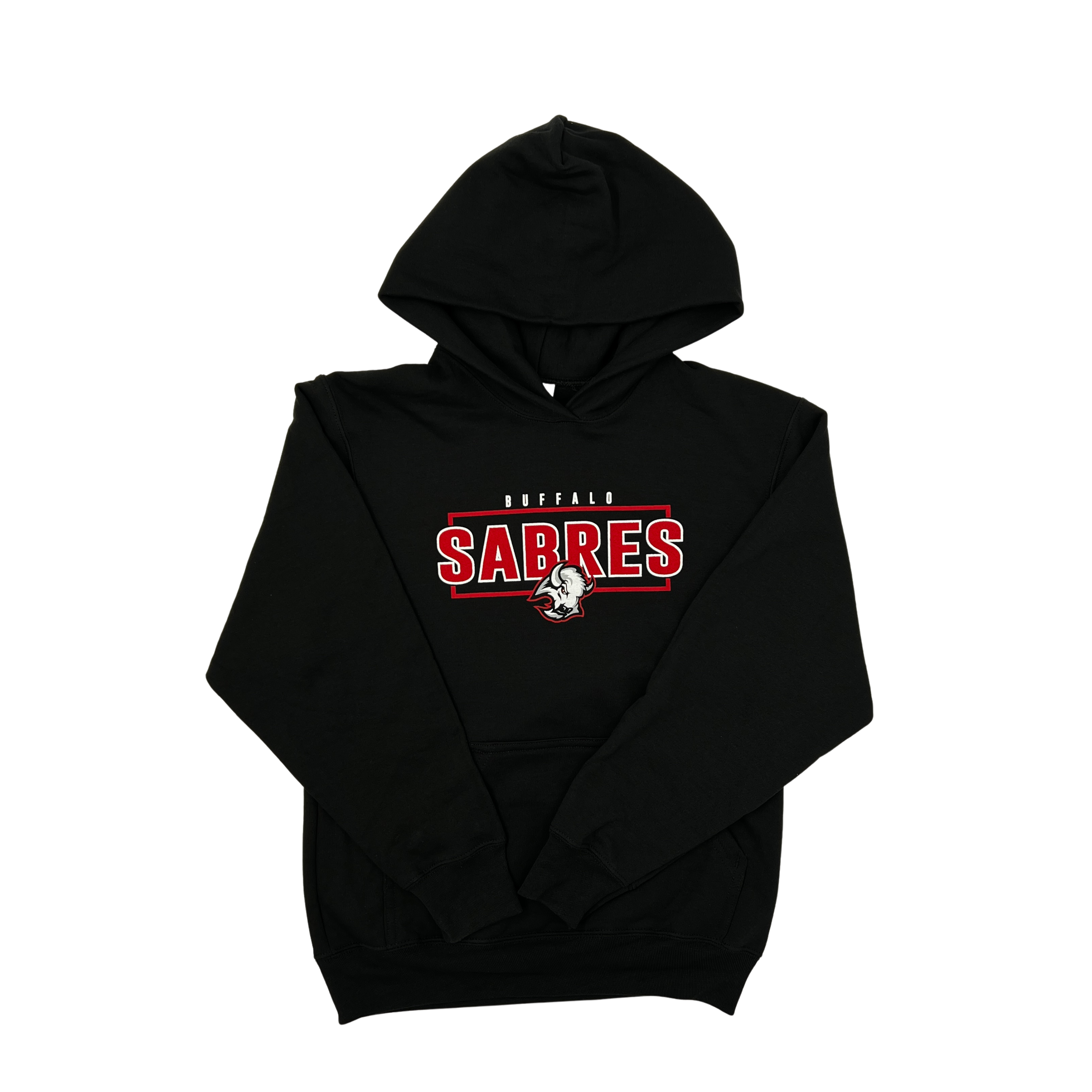 Buffalo Sabres Red And Black Goat Head Hoodie - Teeclover
