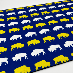 BFLO Royal, Gold, & White Buffalo Herd Doormat
