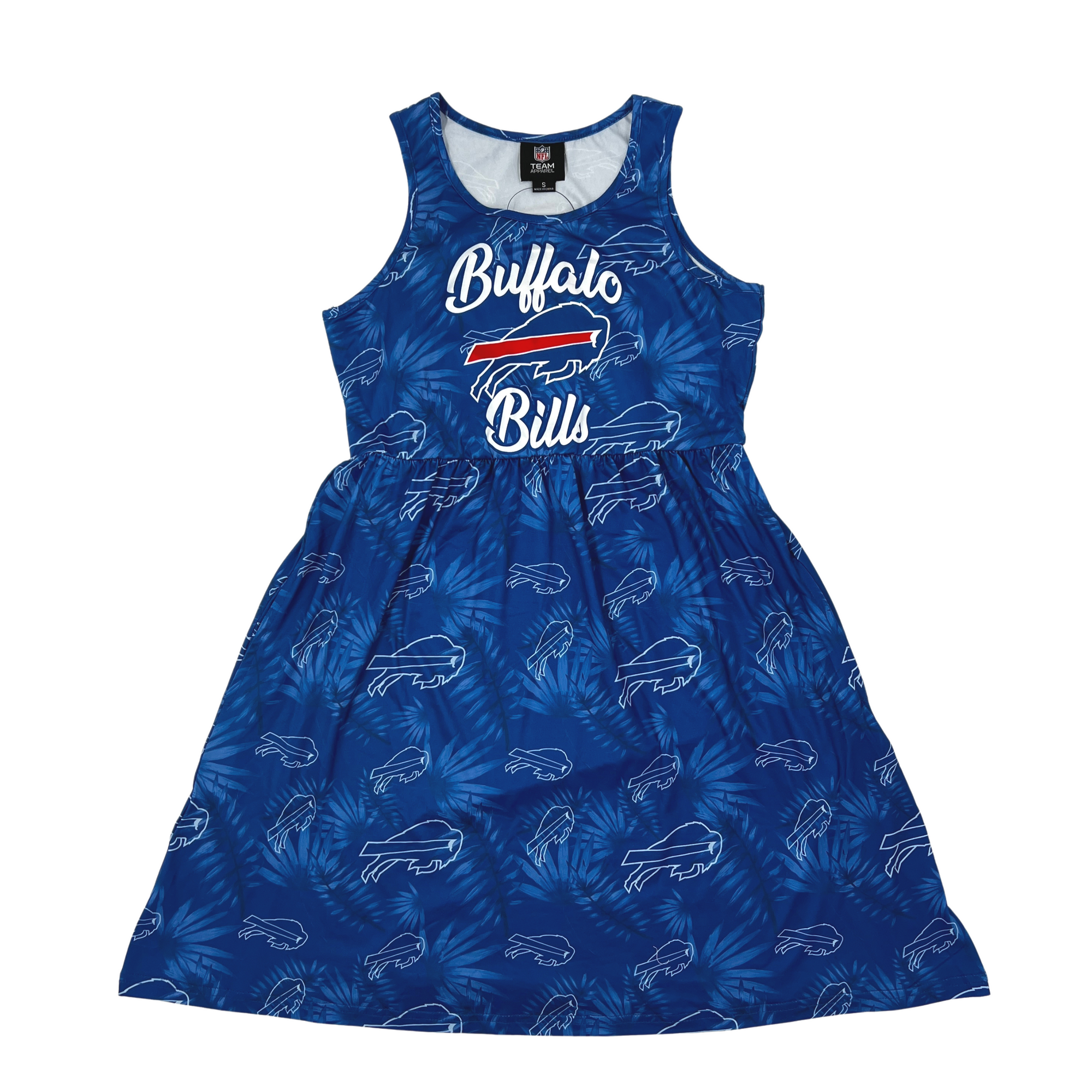 buffalo bills maxi dress Buffalo Bills G-III 4Her by Carl Banks Women's Training V-Neck Maxi Dress