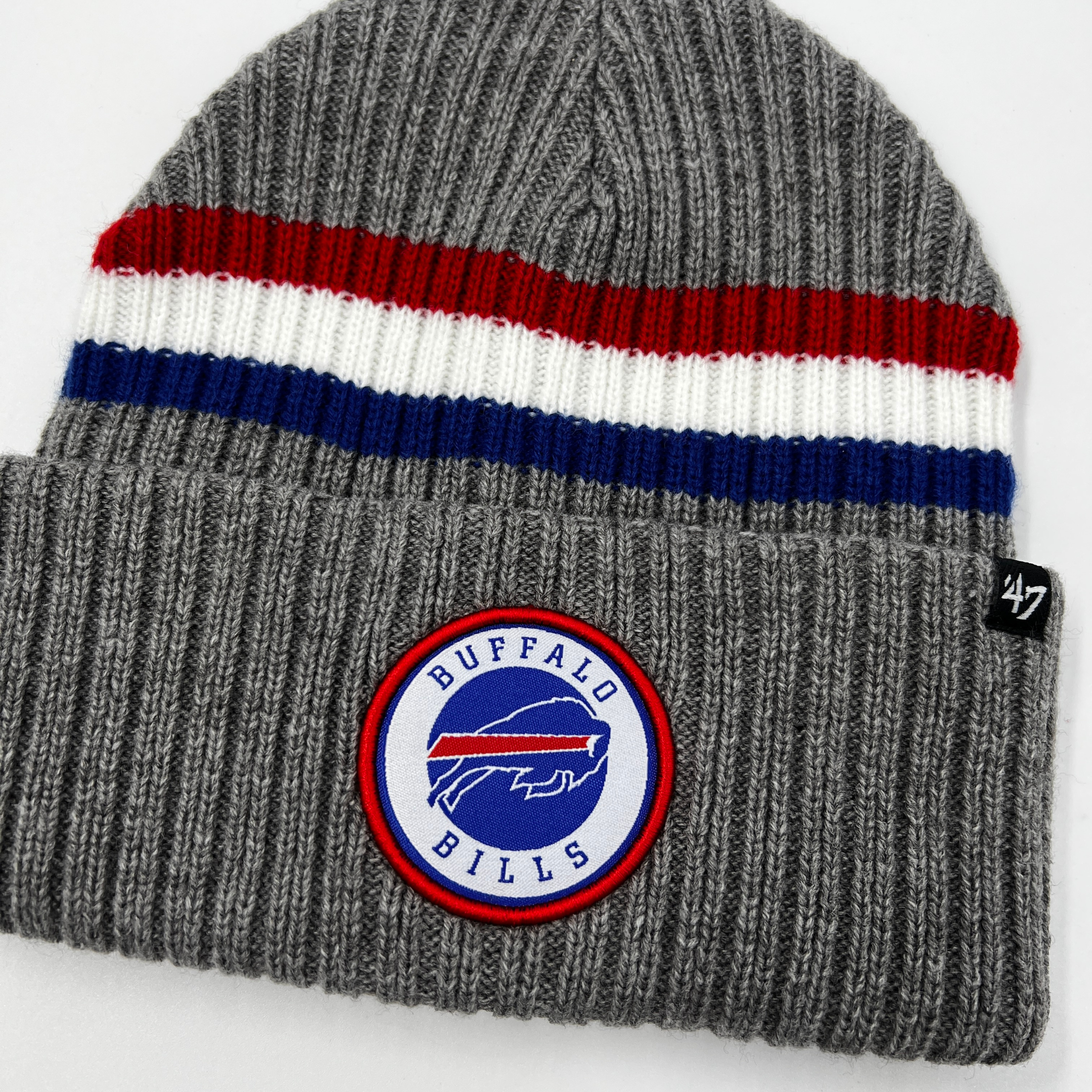 Women's '47 Brand Bills Tri-Color Winter Knit Hat