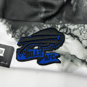 New Era Bills Black Ink With Blue 2022 Sideline Knit Beanie