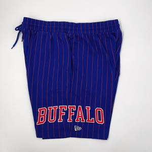 New Era Bills Cityarch Blue and Red Stripe Shorts