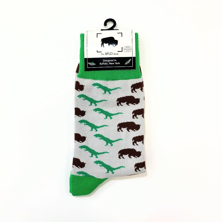 BFLO Dinosaur Socks