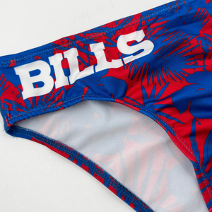 Women's Buffalo Bills Floral Bikini Bottom