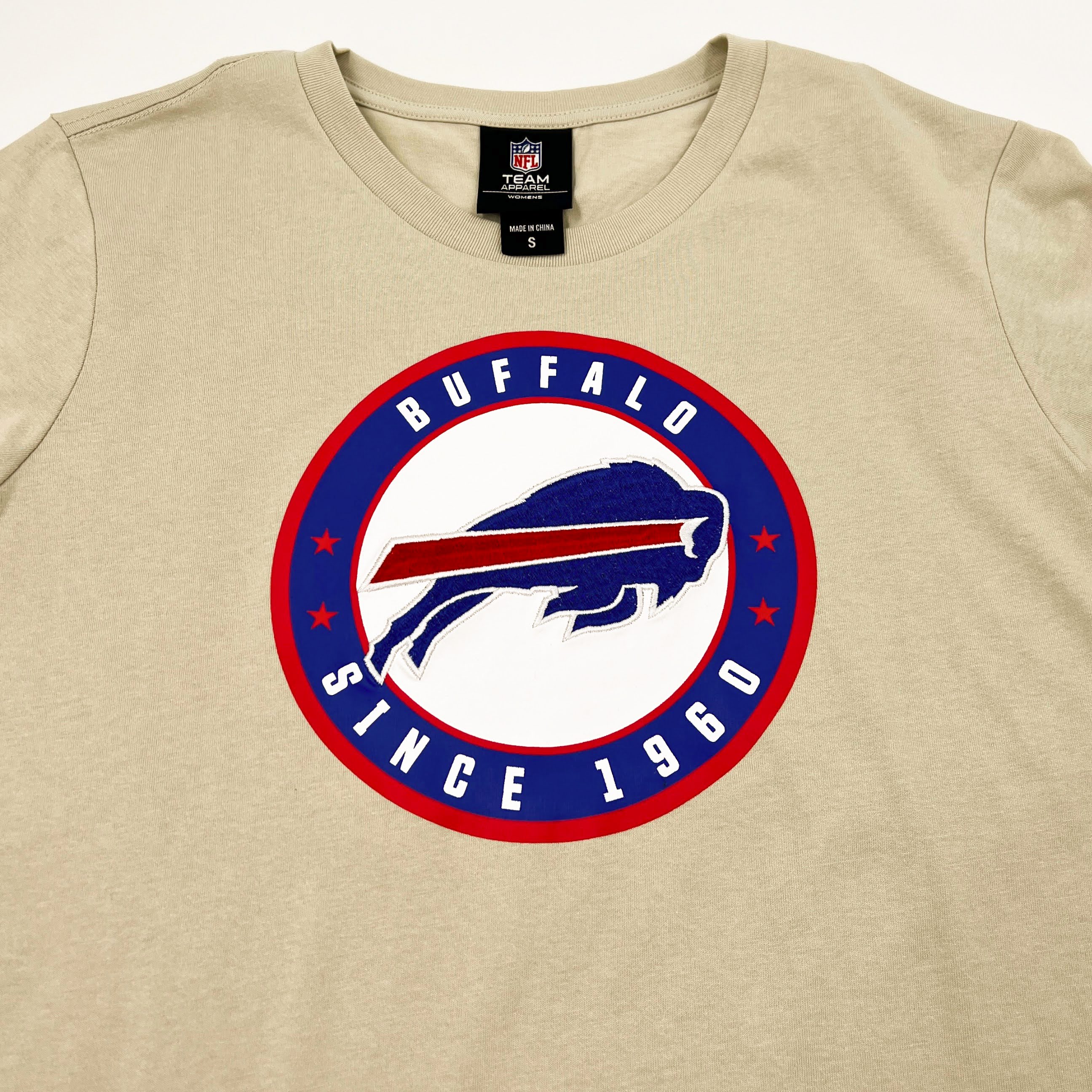 Women's New Era Bills Stone Official 2023 NFL Draft T-Shirt