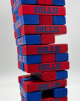 Buffalo Bills Team Stackable Blocks Game