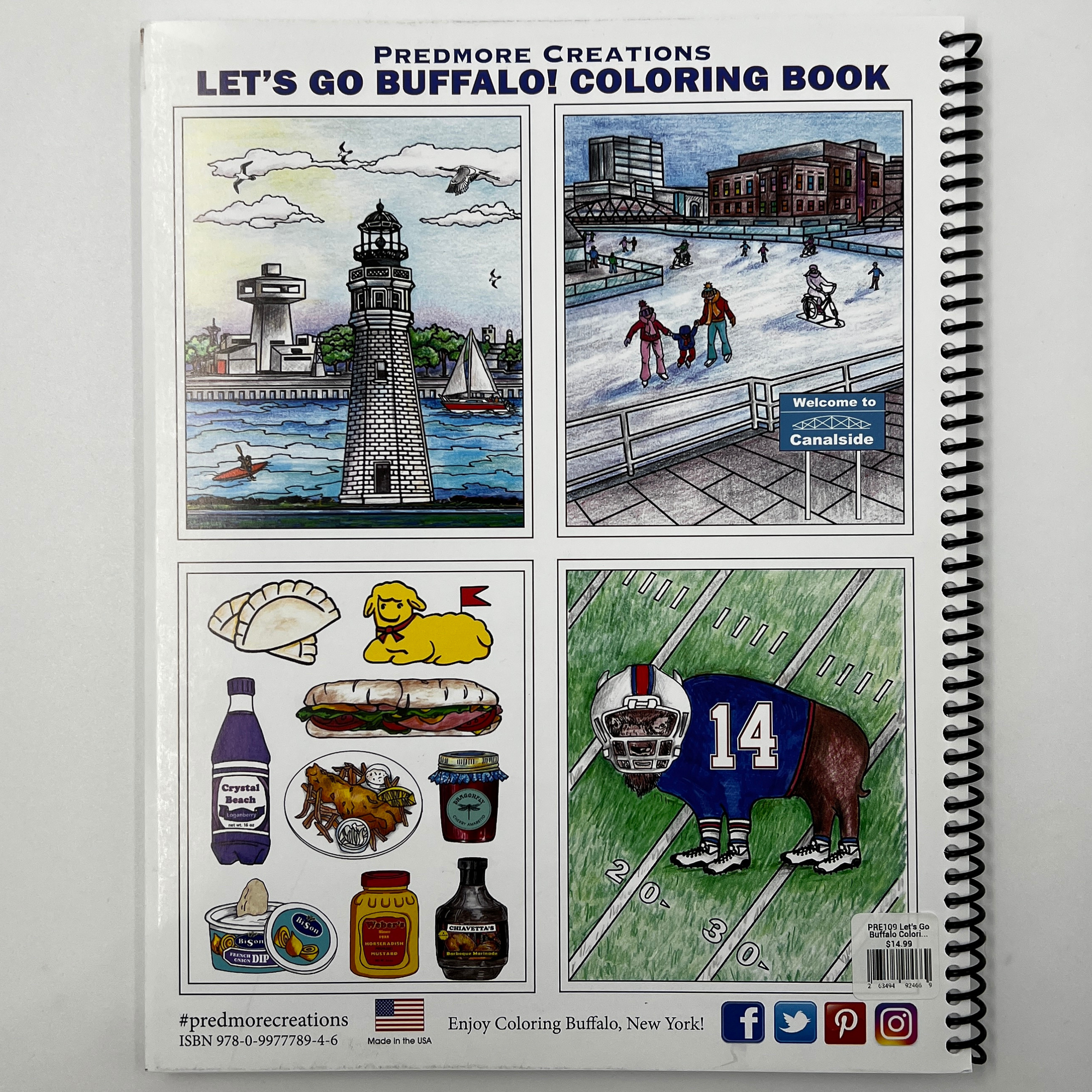 Let&#39;s Go Buffalo Coloring Book