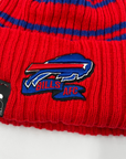 Youth Buffalo Bills Red and Blue Sideline Knit Hat