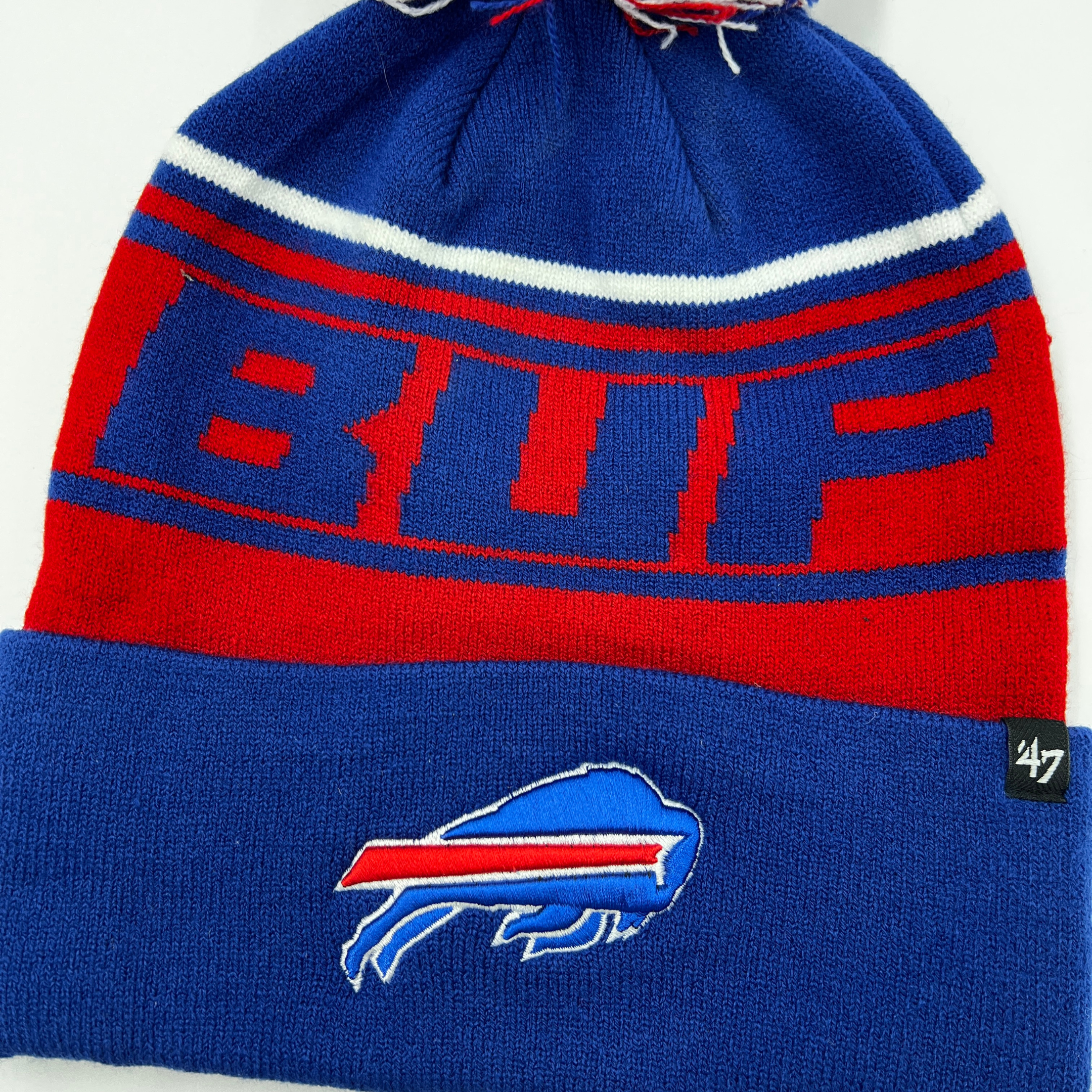 Kids '47 Brand Bills Striped Winter Hat