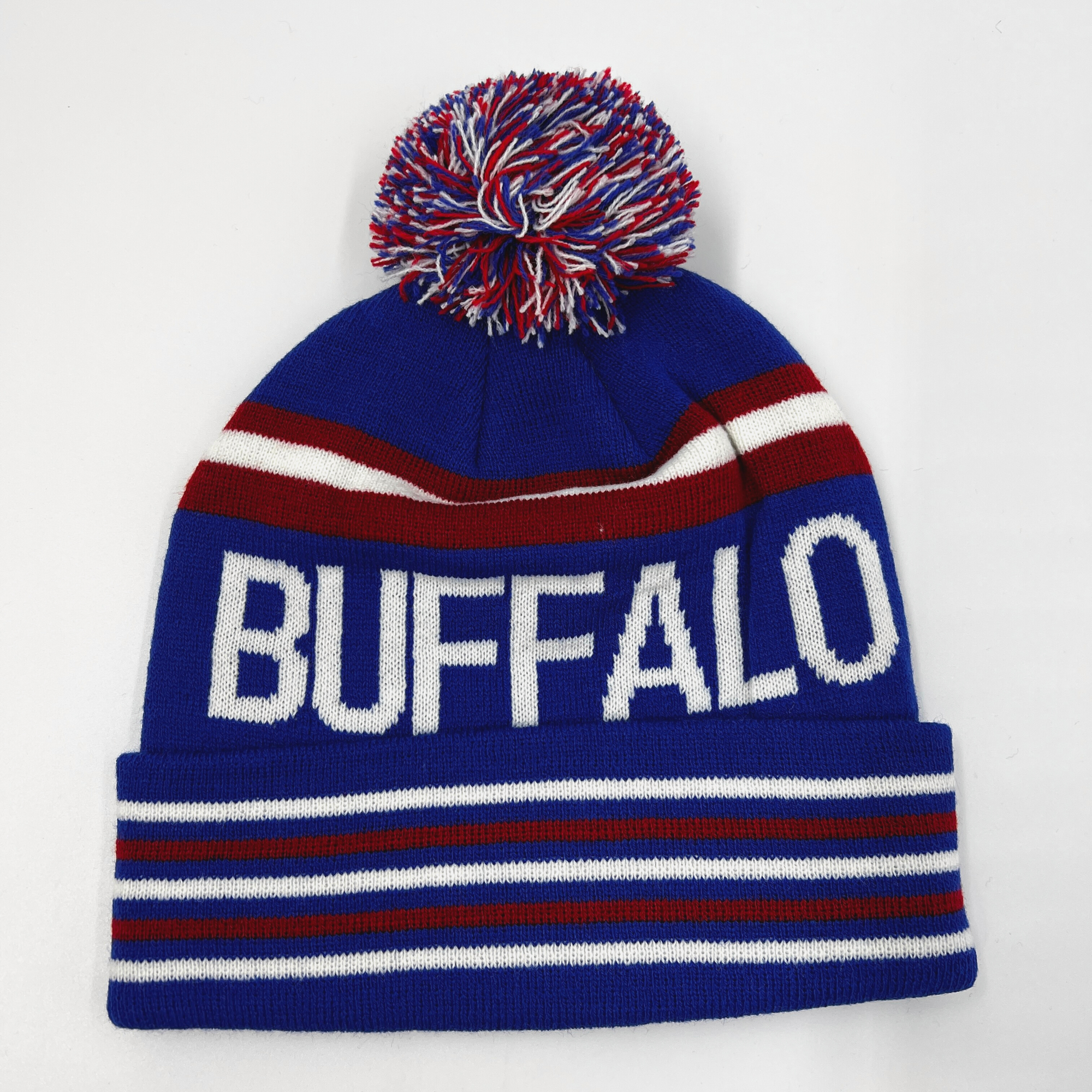 Red white and best sale blue winter hats