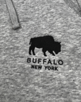 BFLO Heather Grey With Embroidered Buffalo, NY Sweatpants