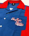 Buffalo Bills Mafia Royal & Red Bowling Shirt