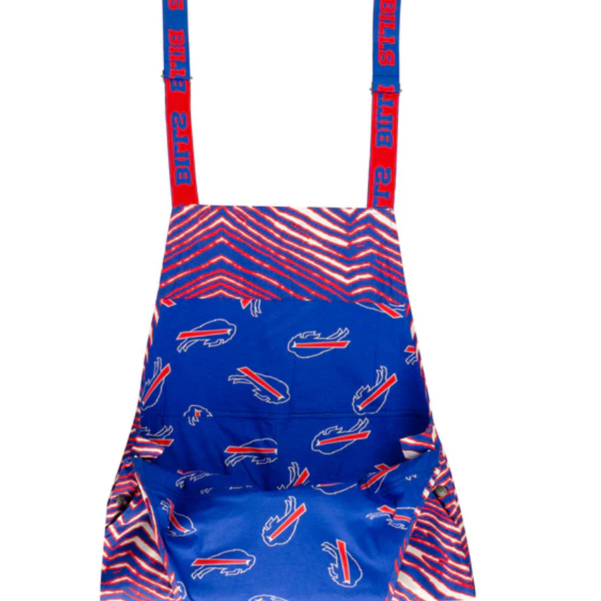 Zubaz Buffalo Bills Lined Bib Overalls | The BFLO Store