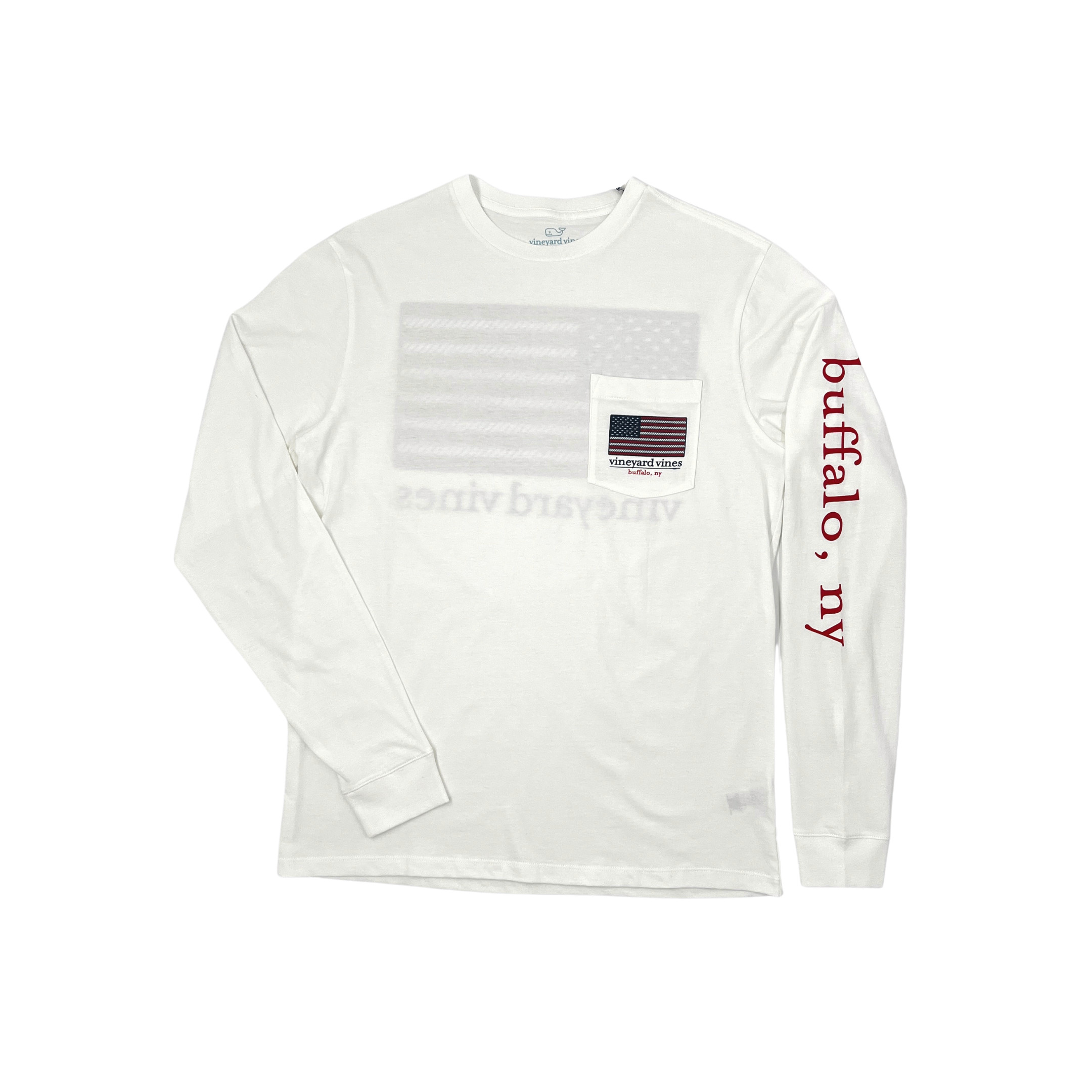 Vineyard vines sales american flag shirt