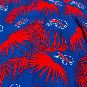 Buffalo Bills Royal & Red Floral Swim Trunks