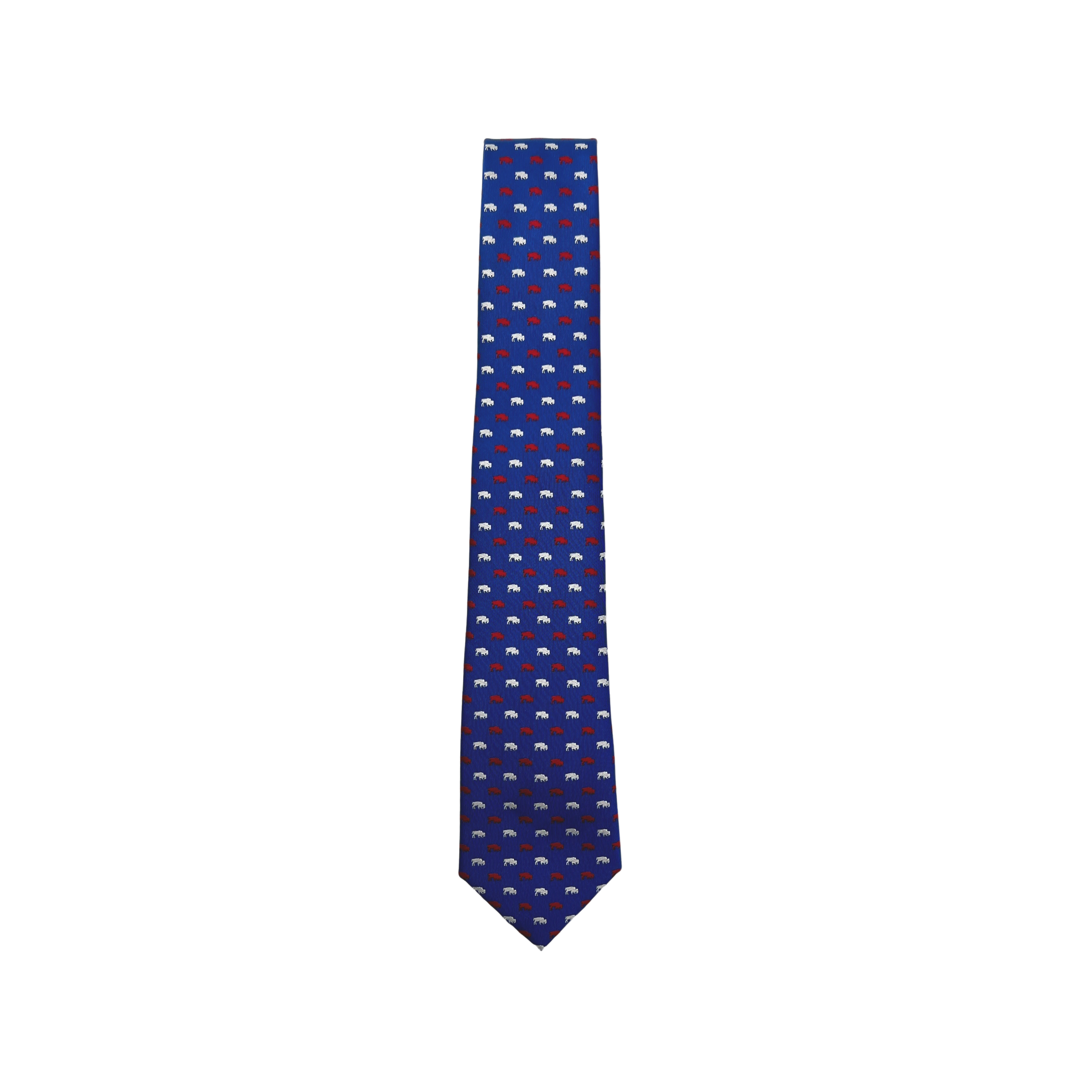 Buffalo Royal Blue, Red, and White Necktie | The BFLO Store