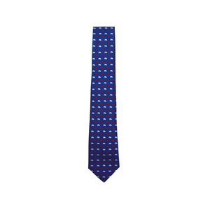 Buffalo Royal Blue, Red, and White Necktie