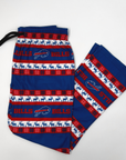 Men's Buffalo Bills Ugly Sweater Crewneck Pajama Set